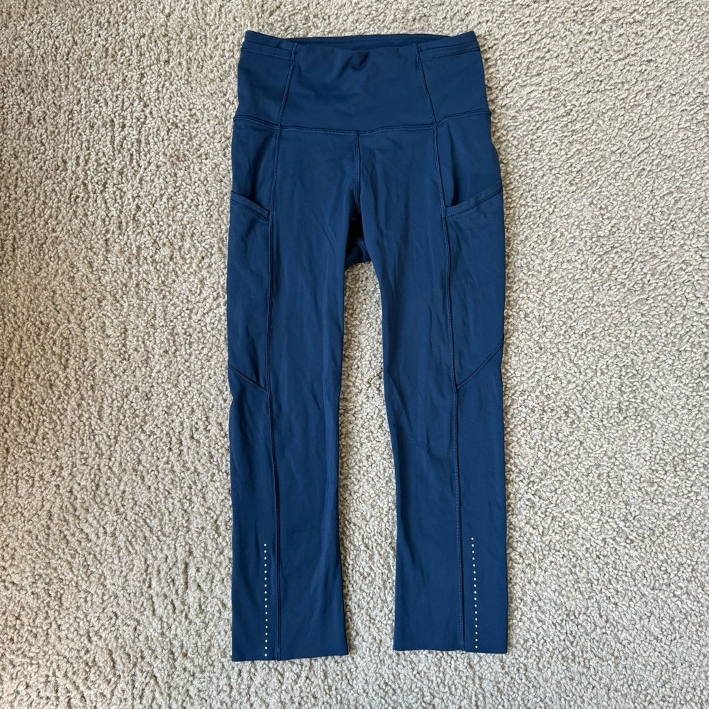 Lululemon Fast & Free Crop II *Nulux 19"